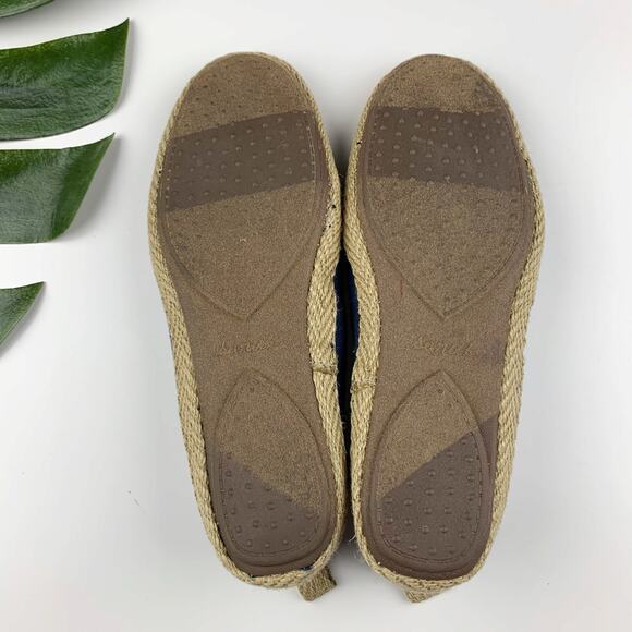 Sanuk Espie Flats Slip On Blue Casual Women's 7 - Picture 10 of 10